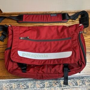 Patagonia Red Messenger Bag